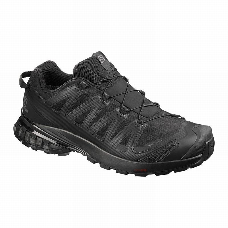 Salomon Israel XA PRO 3D V8 GORE-TEX - Mens Hiking Shoes - Black (OEPZ-78629)